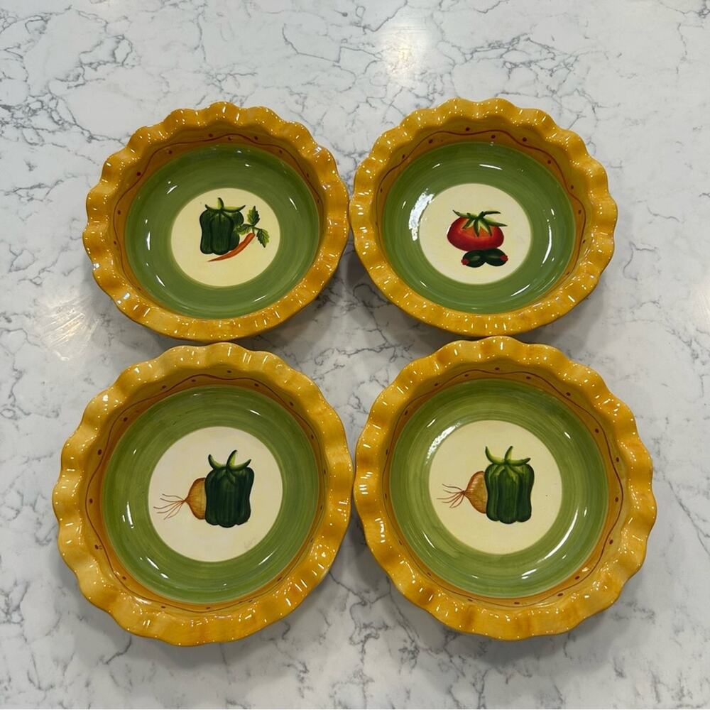 Cucina Jay‎ Import Co Vegetable Bowl Lot of 4
